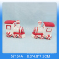 2016 christmas snowman pattern ceramic salt and pepper shakers